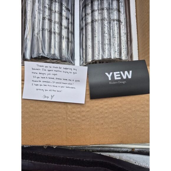 Illuminated Mercury Glass Hurricanes by Valerie 8' set of 2 Midnight - Picture 4 of 11